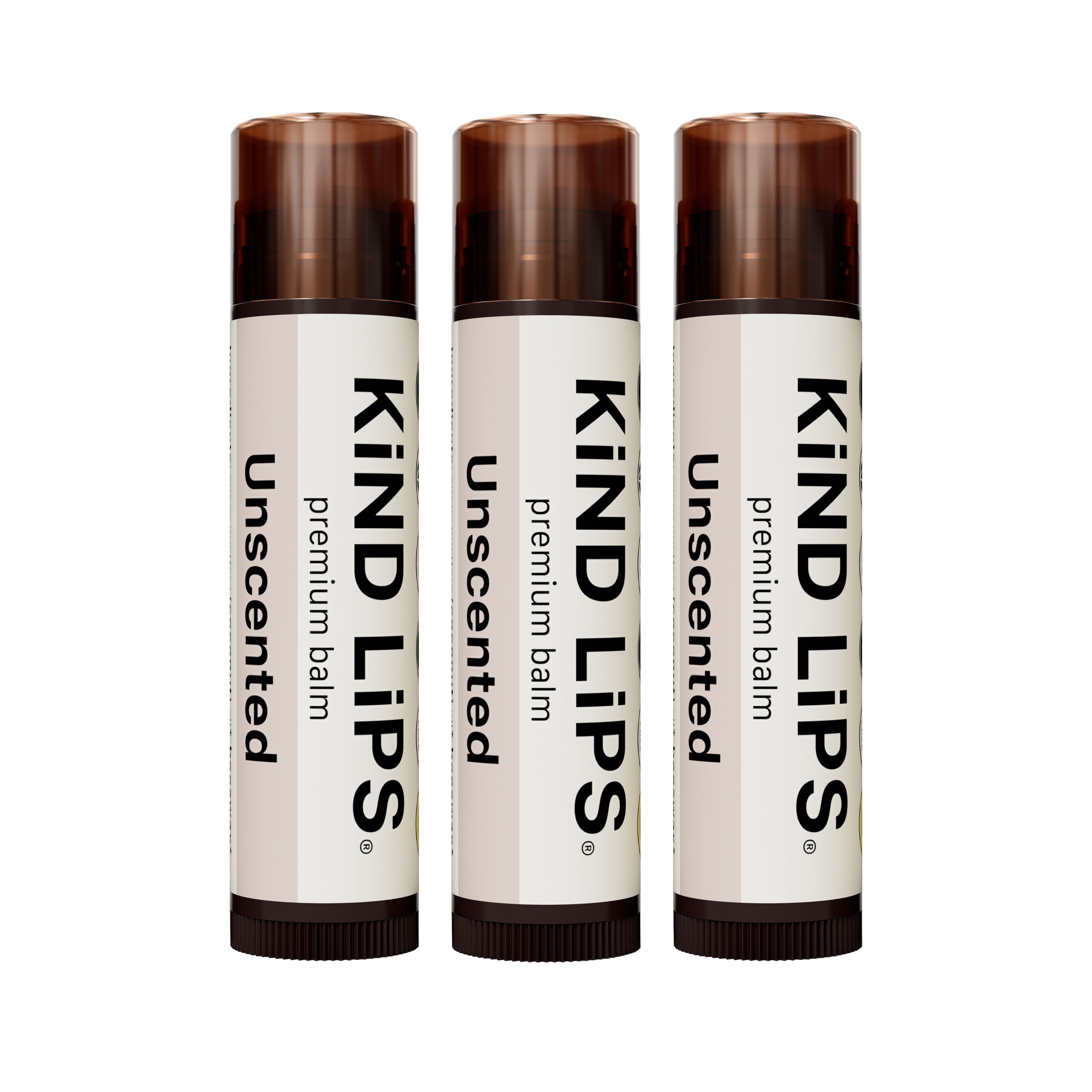 Kind Lips Organic Lip Balm Unscented | Petroleum Free | Gluten Free | Made in USA