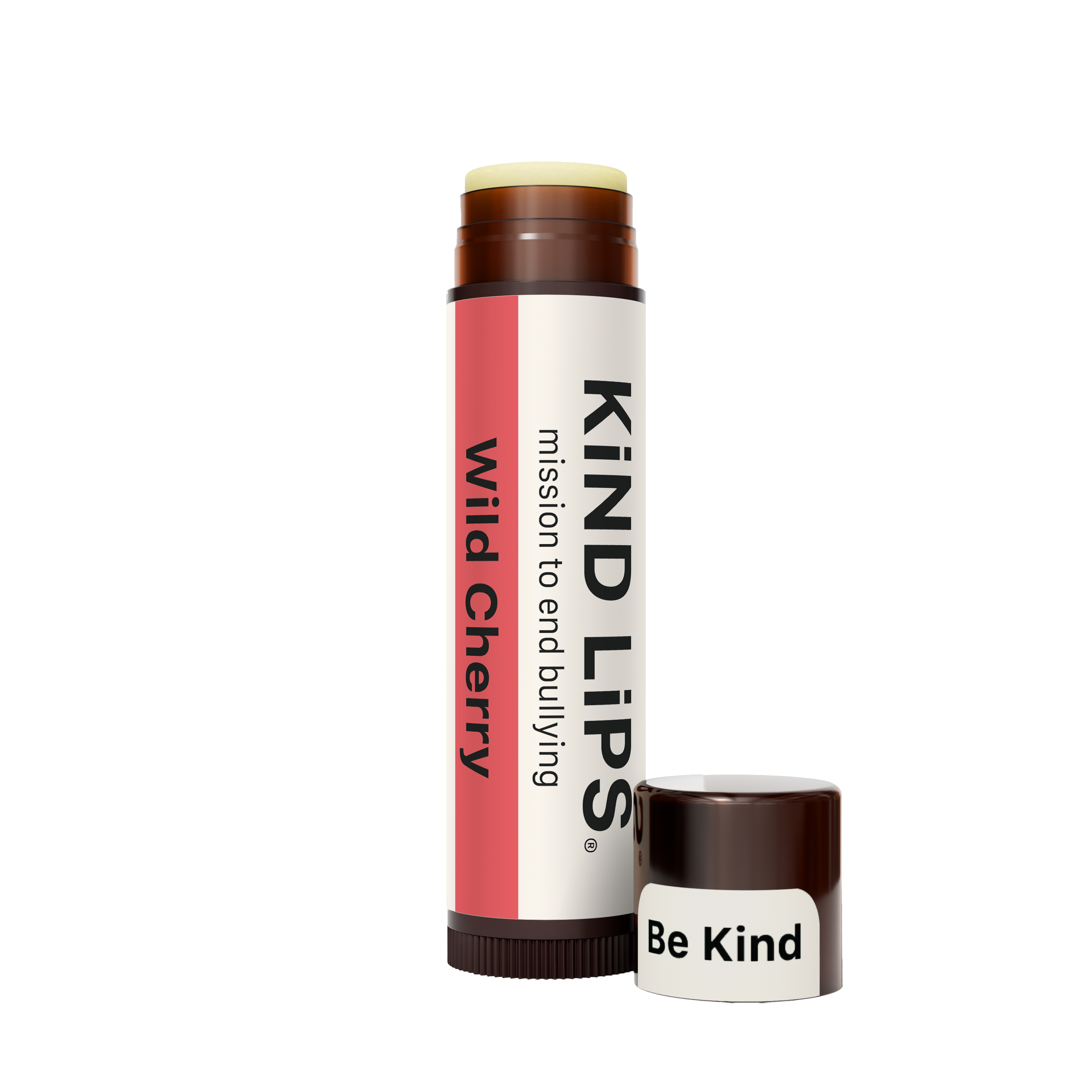 Kind Lips Wild Cherry lip balm made in the USA organic lip care product