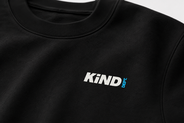 Kind Dept Globe Sweatshirt | Essential Logo