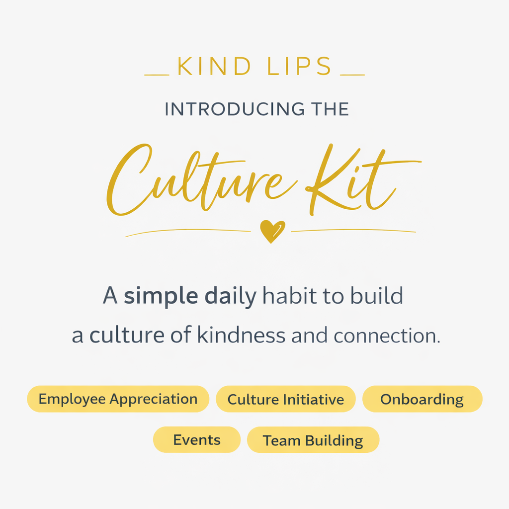 Kind Lips Culture Kit 100 Pack | Employee Appreciation and Workplace Culture Gift