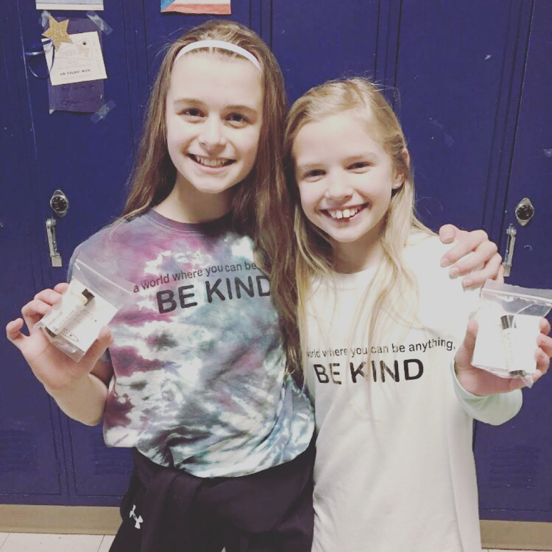 Students participating in Kind Lips in the Classroom