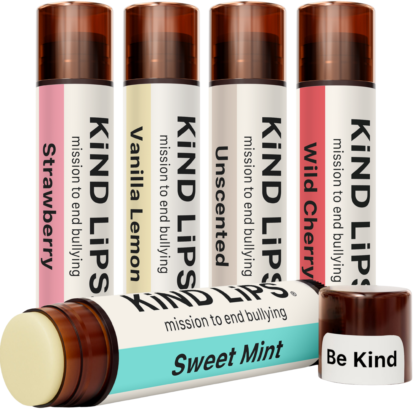 Kind Lips lip balms included in the fundraising pack
